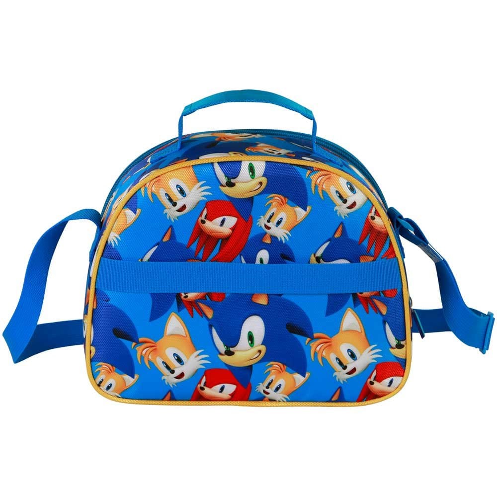 Sonic - The Hedgehog 3D Lunch Box Brotzeittasche SEGA Go Blue - Image 3