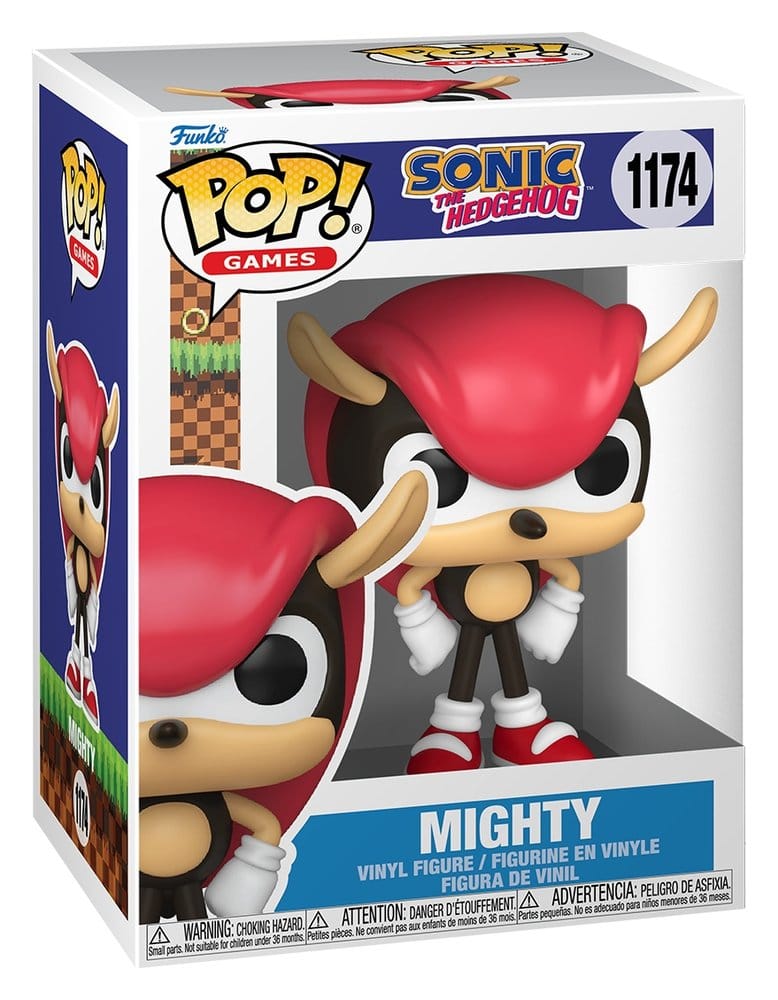 Sonic - The Hedgehog POP! Movies Vinyl Figuren Mighty the Armadillo - Image 2