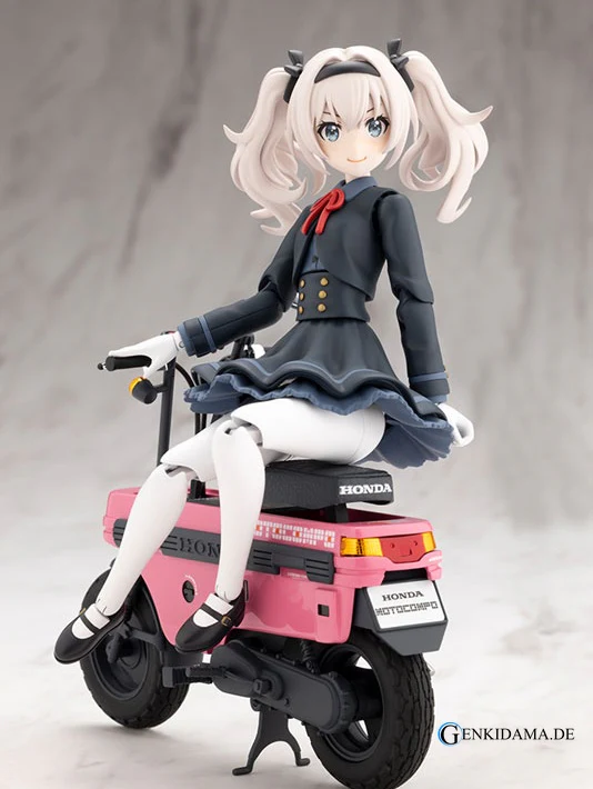 Sousai Shojo Teien Plastic Model Kit 1/10 Emma Koishikawa Nocturne with Honda AB12 Motocompo 14 cm - Image 13