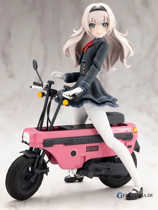 Sousai Shojo Teien Plastic Model Kit 1/10 Emma Koishikawa Nocturne with Honda AB12 Motocompo 14 cm - Image 15