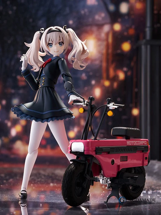 Sousai Shojo Teien Plastic Model Kit 1/10 Emma Koishikawa Nocturne with Honda AB12 Motocompo 14 cm - Image 17