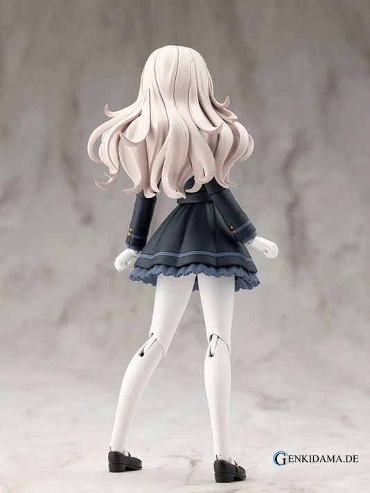 Sousai Shojo Teien Plastic Model Kit 1/10 Emma Koishikawa Nocturne with Honda AB12 Motocompo 14 cm - Image 6