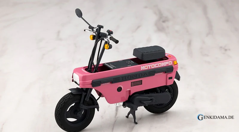 Sousai Shojo Teien Plastic Model Kit 1/10 Emma Koishikawa Nocturne with Honda AB12 Motocompo 14 cm - Image 9