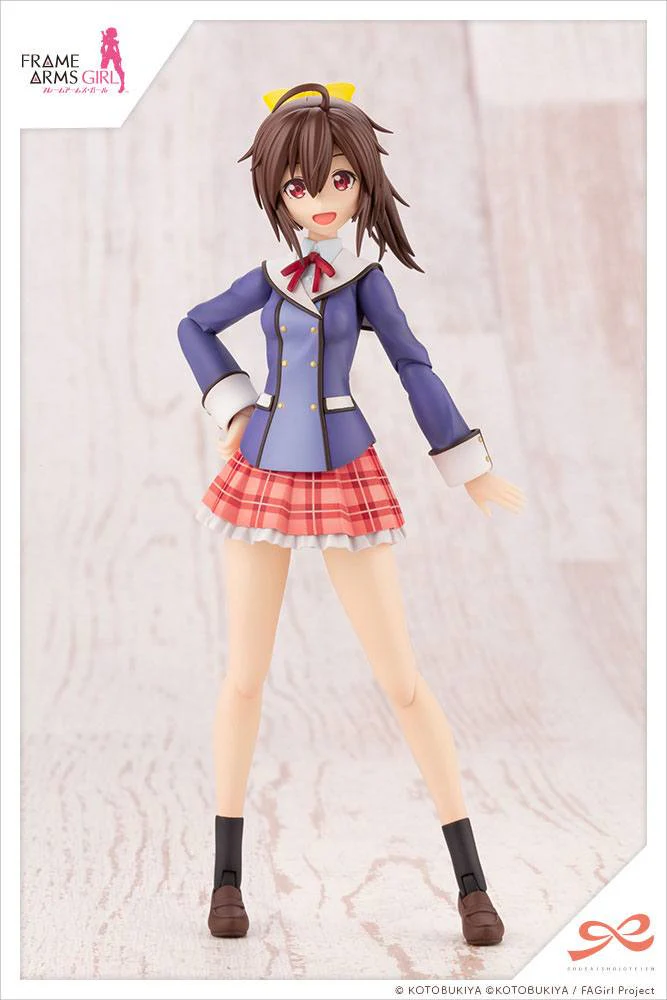 Sousai Shojo Teien Plastic Model Kit Ao Gennai Wakaba Girls' High School Winter Clothes - Image 2