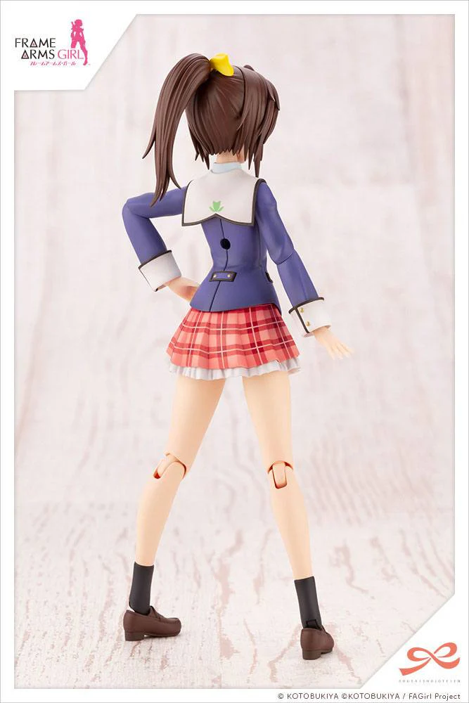 Sousai Shojo Teien Plastic Model Kit Ao Gennai Wakaba Girls' High School Winter Clothes - Image 3