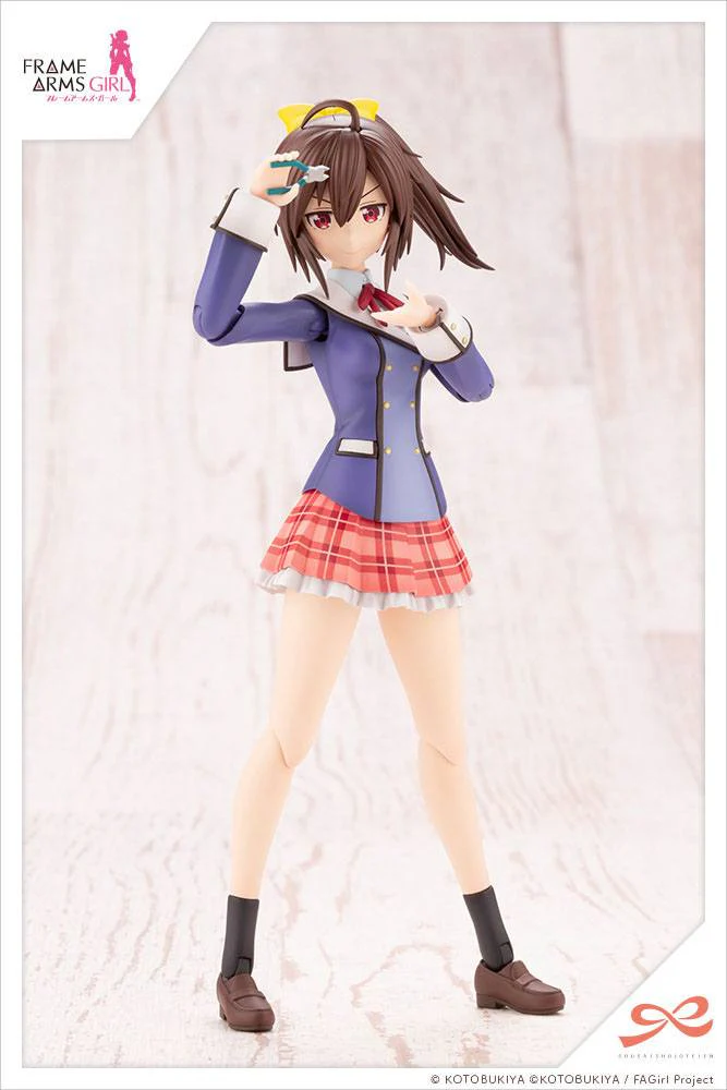 Sousai Shojo Teien Plastic Model Kit Ao Gennai Wakaba Girls' High School Winter Clothes - Image 4