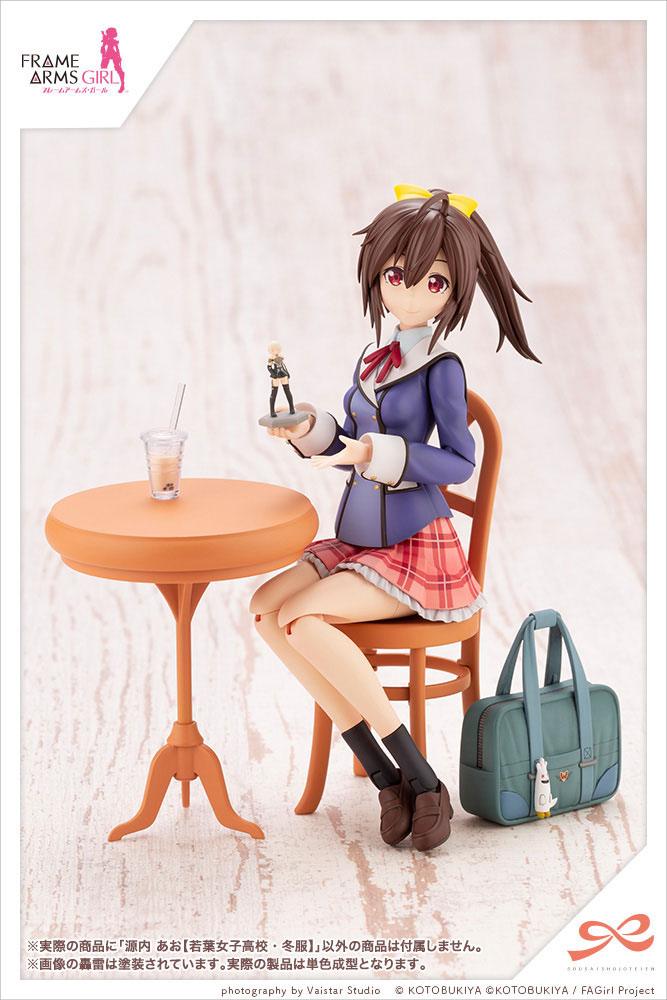 Sousai Shojo Teien Plastic Model Kit Ao Gennai Wakaba Girls' High School Winter Clothes - Image 9