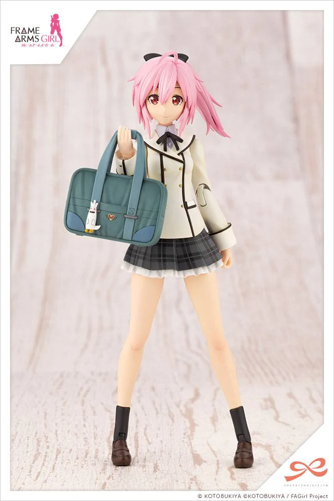 Sousai Shojo Teien Plastic Model Kit Ao Gennai Wakaba Girls' High School Winter Clothes Dreaming Style Monochrome - Image 4