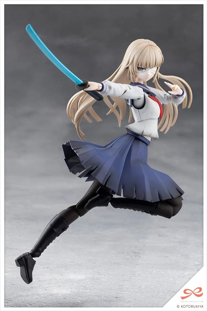Sousai Shojo Teien Plastic Model Kit Kuon Yakushiji Maria Kagaribi Damage Ver. School Girl Emulation - Image 10
