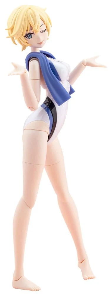 Sousaishojoteien Plastic Model Kit Rui Saotome Touou High School Competitive Swimsuit Dreaming Style White Dolphin