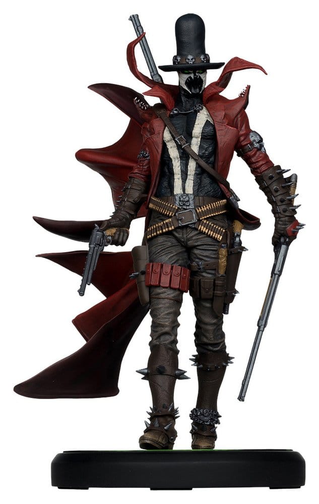 Spawn Black White & Red All Over Statue Gunslinger Spawn by Todd McFarlane