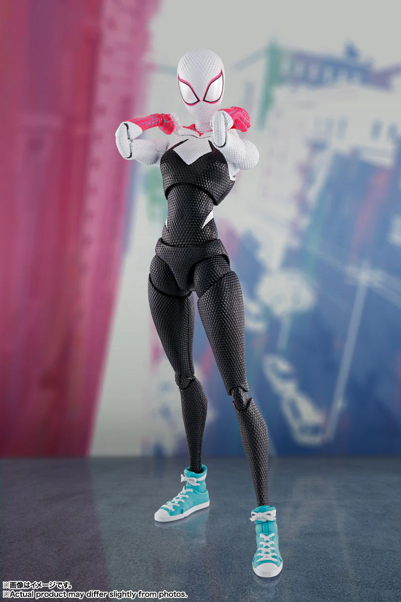 Spider-Gwen Spider-Man: Across the Spider-Verse Bandai Tamashii Nations JPN - Image 4