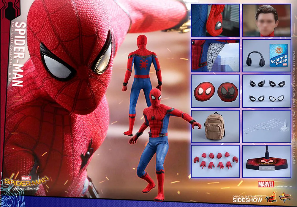 Spider-Man Homecoming Movie Masterpiece Hot Toys - Image 9