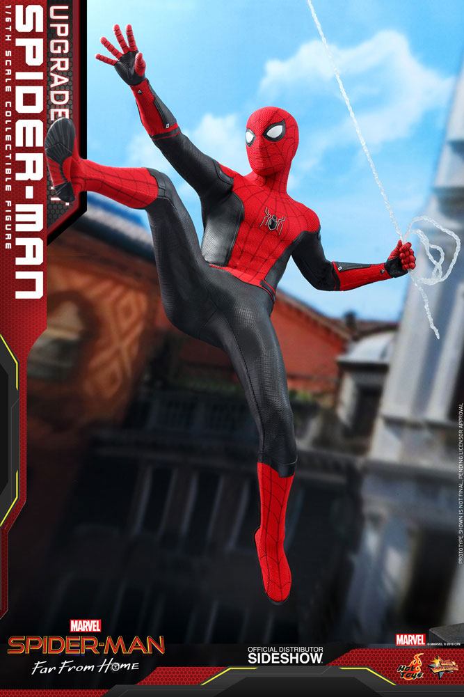 Spider-Man (Upgraded Suit) 1/6 Scale Collectible Figure – Hot Toys Movie Masterpiece (Spider-Man: Far From Home) - Image 5