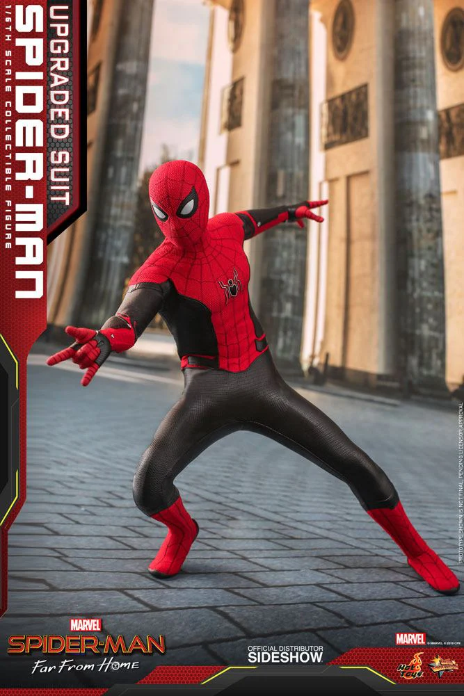 Spider-Man (Upgraded Suit) 1/6 Scale Collectible Figure – Hot Toys Movie Masterpiece (Spider-Man: Far From Home) - Image 6