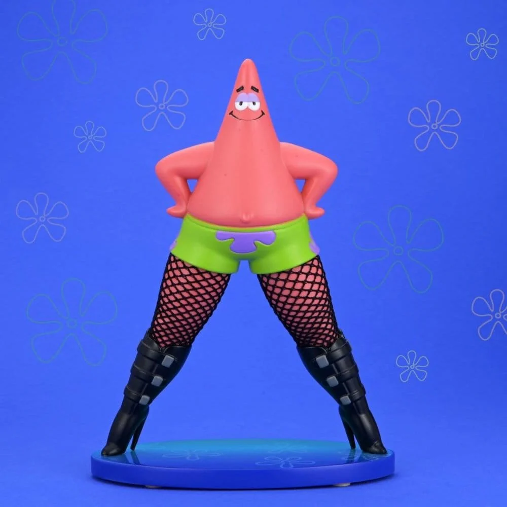 SpongeBob Schwammkopf Goofy Goober Rock Art Figur Patrick Star in Fishnets - Image 2