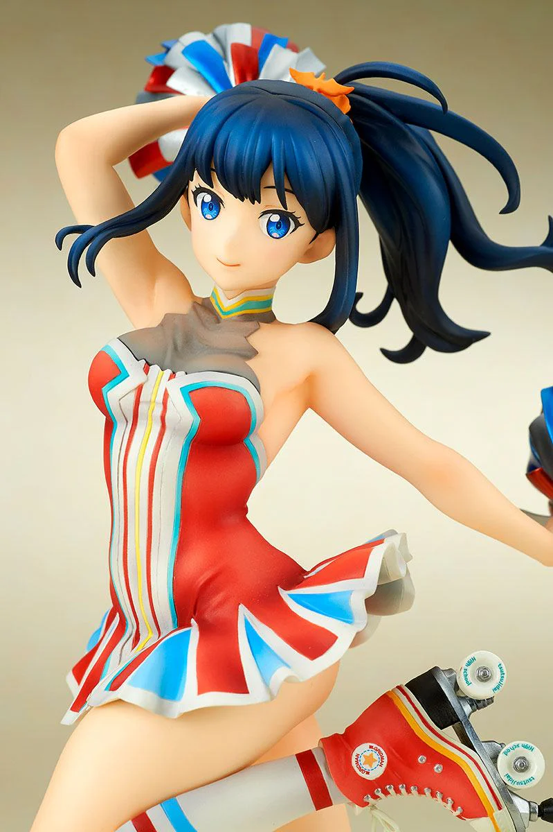 SSSS.Gridman PVC Statue Rikka Takarada Cheer Girl Ver. - Image 3