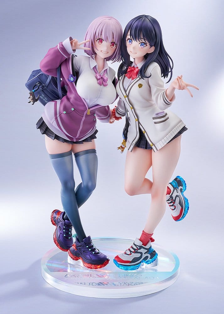 SSSS.Gridman PVC Statuen 1/7 2er-Pack Rikka Takarada & Akane Shinjo feat. toridamono 22 cm - Image 4