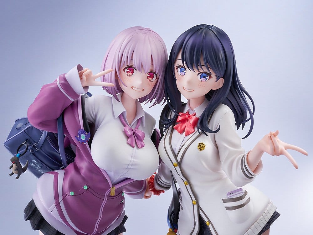 SSSS.Gridman PVC Statuen 1/7 2er-Pack Rikka Takarada & Akane Shinjo feat. toridamono 22 cm - Image 6