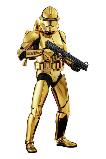 Star Wars Actionfigur Clone Trooper (Gold Chrome Version) Exclusive