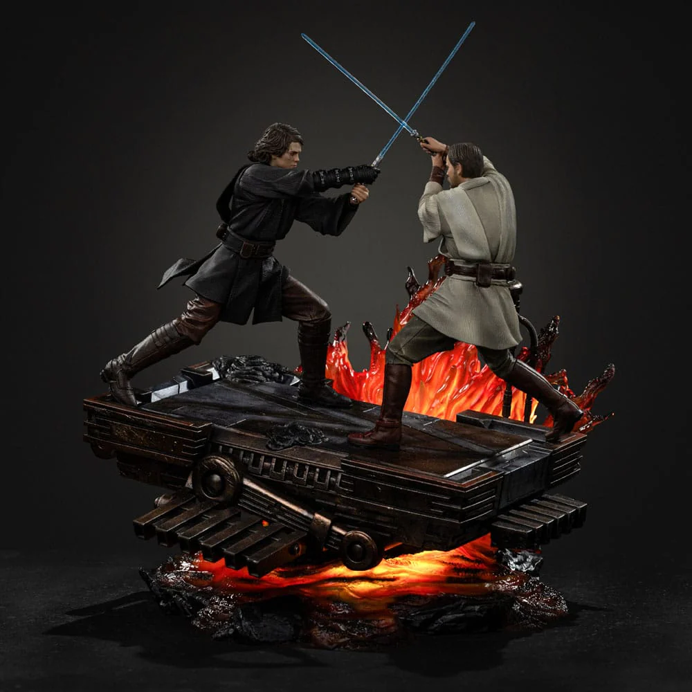 Star Wars Art Scale Statue Anakin vs. Obi Wan - Image 2
