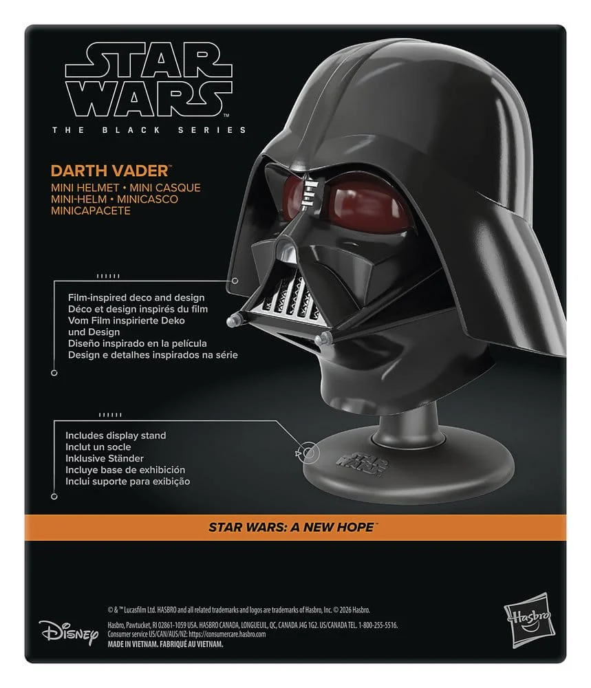 Star Wars Episode IV Black Series Mini-Helm Darth Vader - Image 14