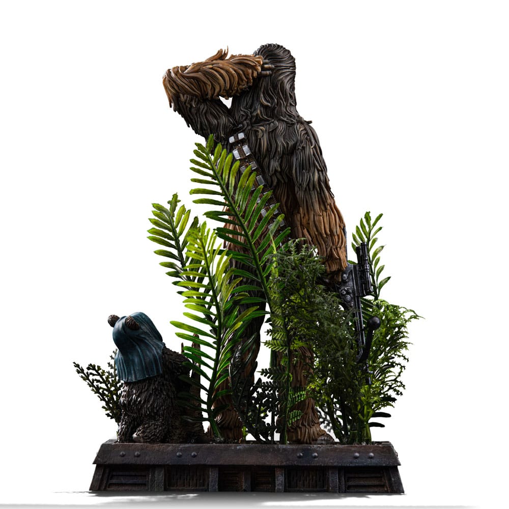 Star Wars Episode VI Art Scale Statue Chewbacca and Tokkat - Image 4