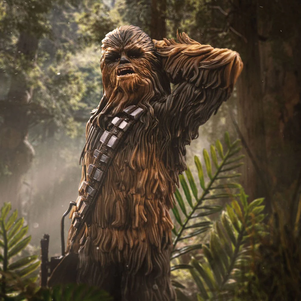 Star Wars Episode VI Art Scale Statue Chewbacca and Tokkat - Image 5