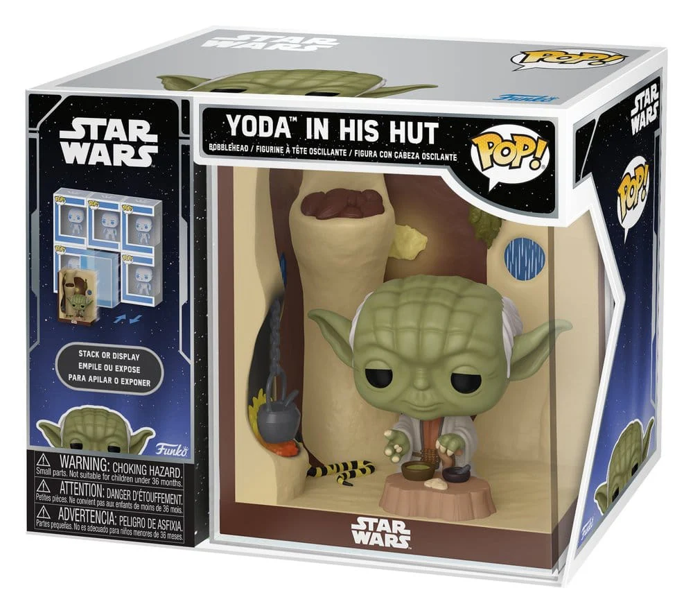 Star Wars POP! Nooks Vinyl Figur Yoda's Hutt - Image 2
