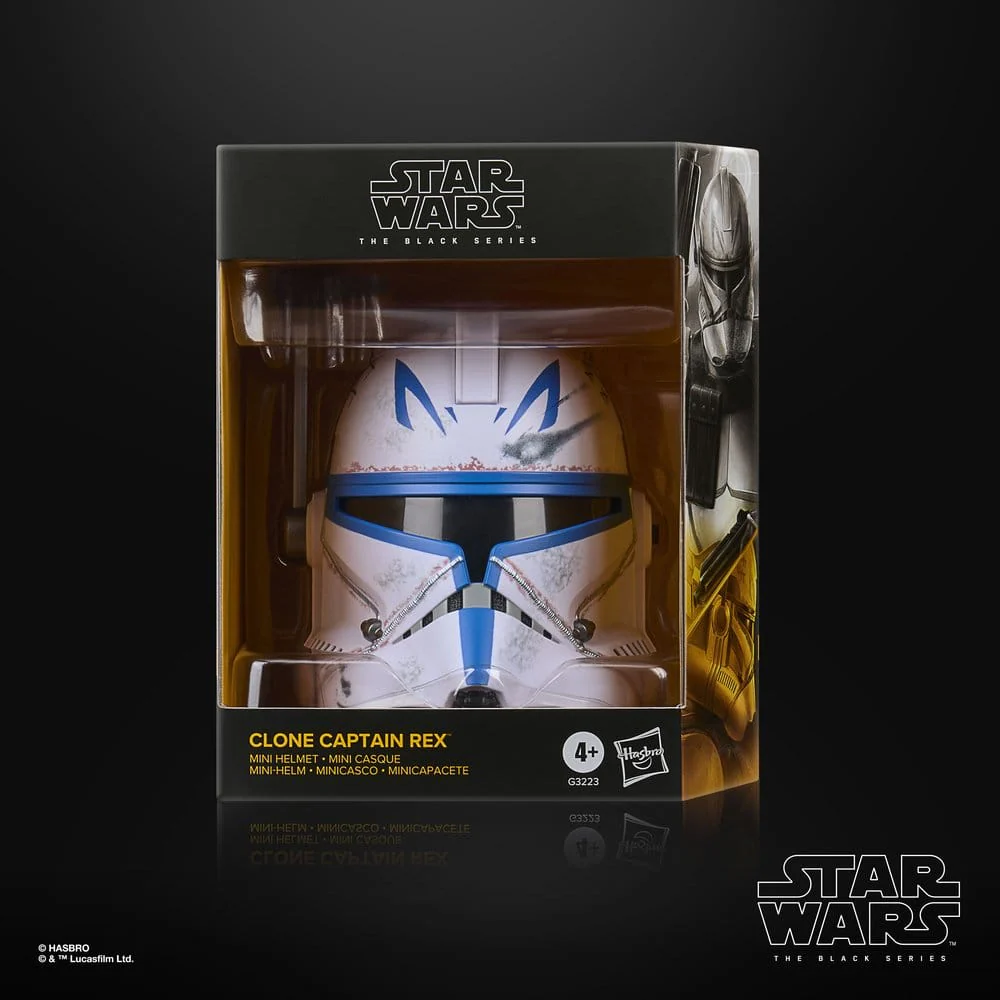 Star Wars: The Clone Wars Black Series Mini-Helm Klon Captain Rex - Image 8