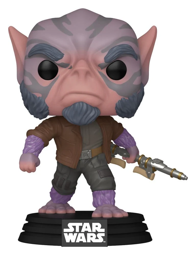 Star Wars: The Mandalorian and Grogu POP! Vinyl Wackelkopf-Figur Zeb Orrelios