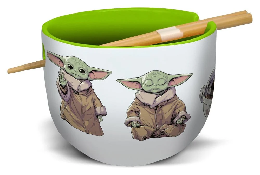 Star Wars: The Mandalorian Ramen-Schüssel mit Stäbchen Grogu