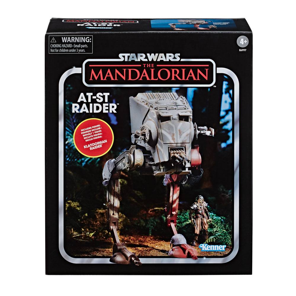 Star Wars The Mandalorian Vintage Collection Fahrzeug AT-ST Raider & Klatooinian - Image 2
