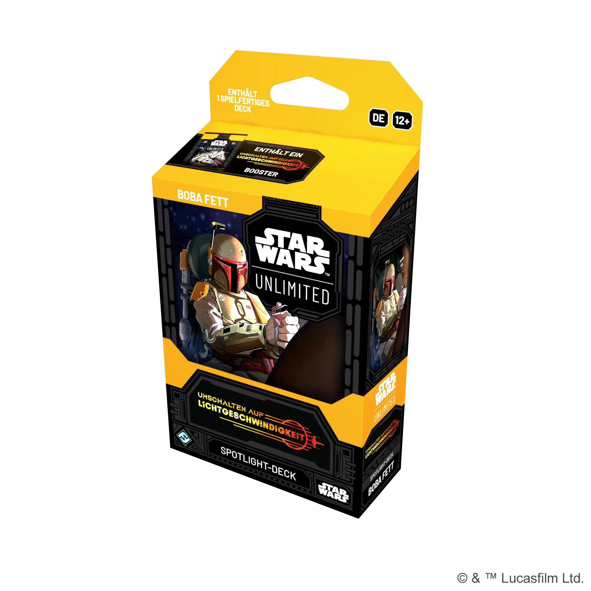 Star Wars Unlimited: Umschalten auf Lichtgeschwindigkeit - Spotlight Deck Display (6 Decks) (DE) - Image 3