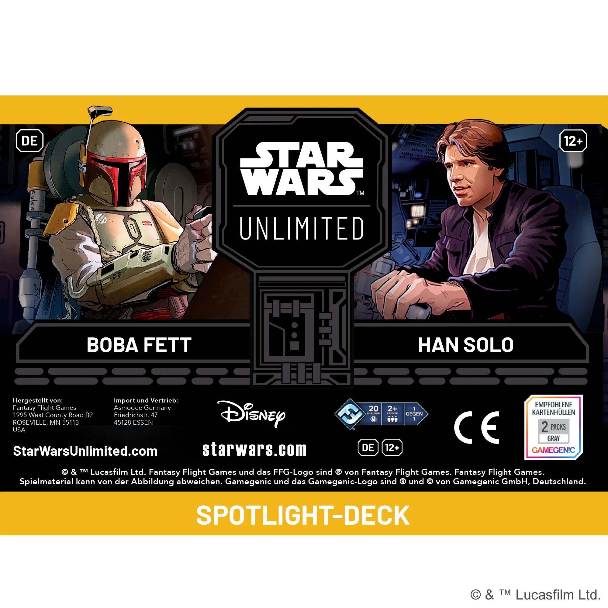 Star Wars Unlimited: Umschalten auf Lichtgeschwindigkeit - Spotlight Deck Display (6 Decks) (DE) - Image 4