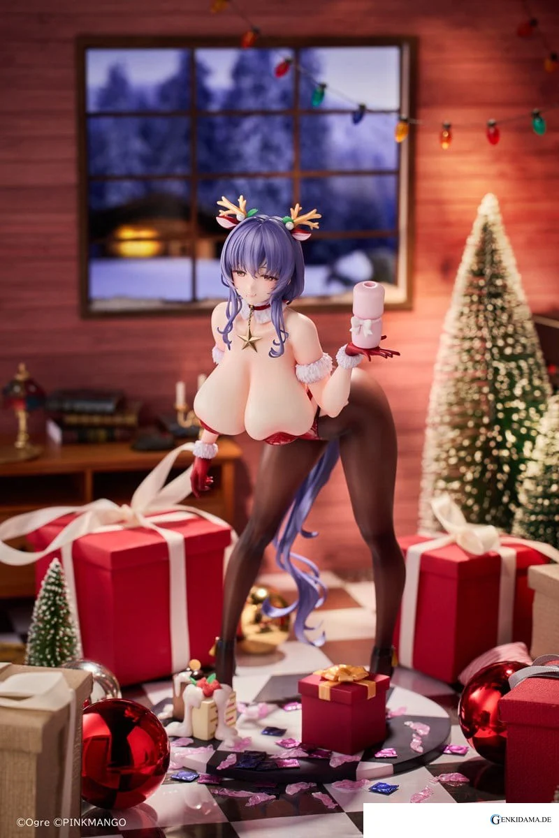 Succubus Homestay Shiori Sakuma Christmas Costume Normal Ver. (PVC Figure) - Image 11