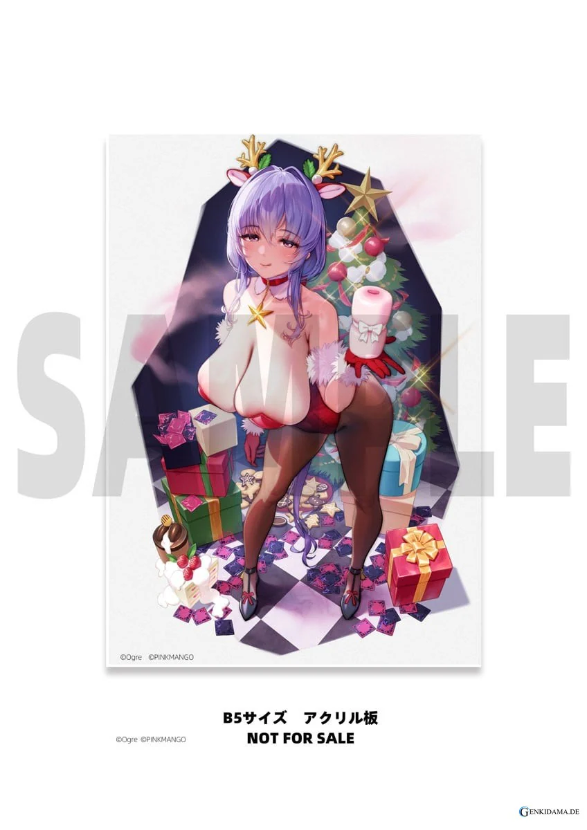 Succubus Homestay Shiori Sakuma Christmas Costume Normal Ver. (PVC Figure) - Image 17