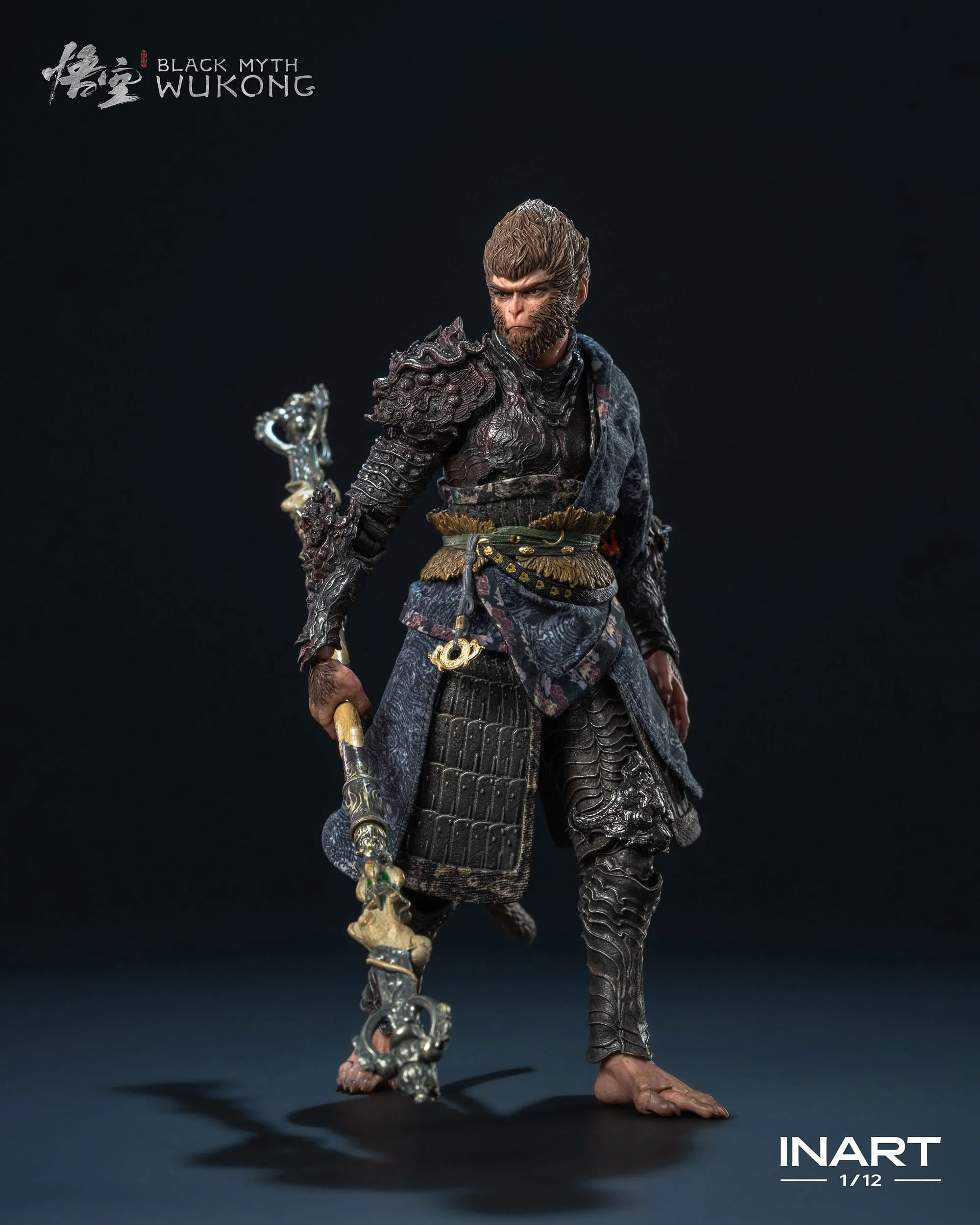 Sun Wukong The Destined One in the Bronze Armor Set Deluxe Ver. Queen Studios
