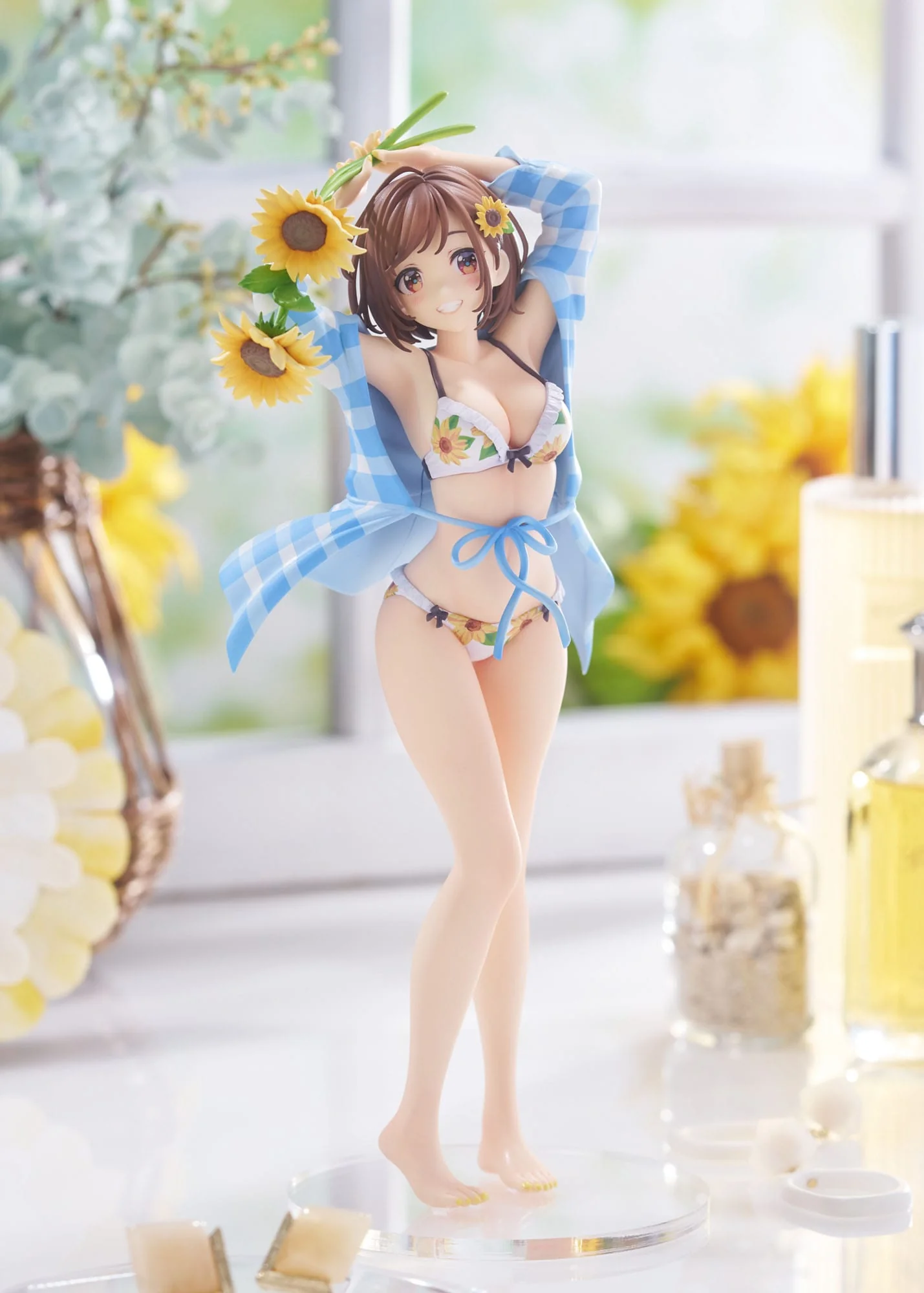 Sunflower Girl Original Character Plum
