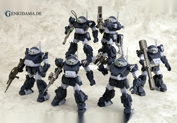 Sunrise Mecha Action Series - Armored Trooper Votoms: Command Vorct Scopedog Vorct Custom - Image 5