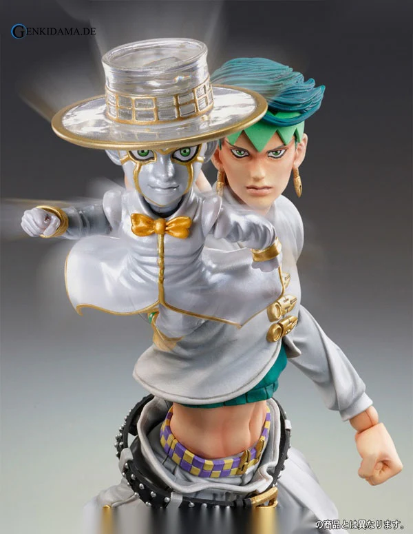 Super Action Statue - JoJo's Bizarre Adventure Part.IV #29 Rohan Kishibe & Heavens Door Ver.1 (Hirohiko Araki Specified Color) - Image 5