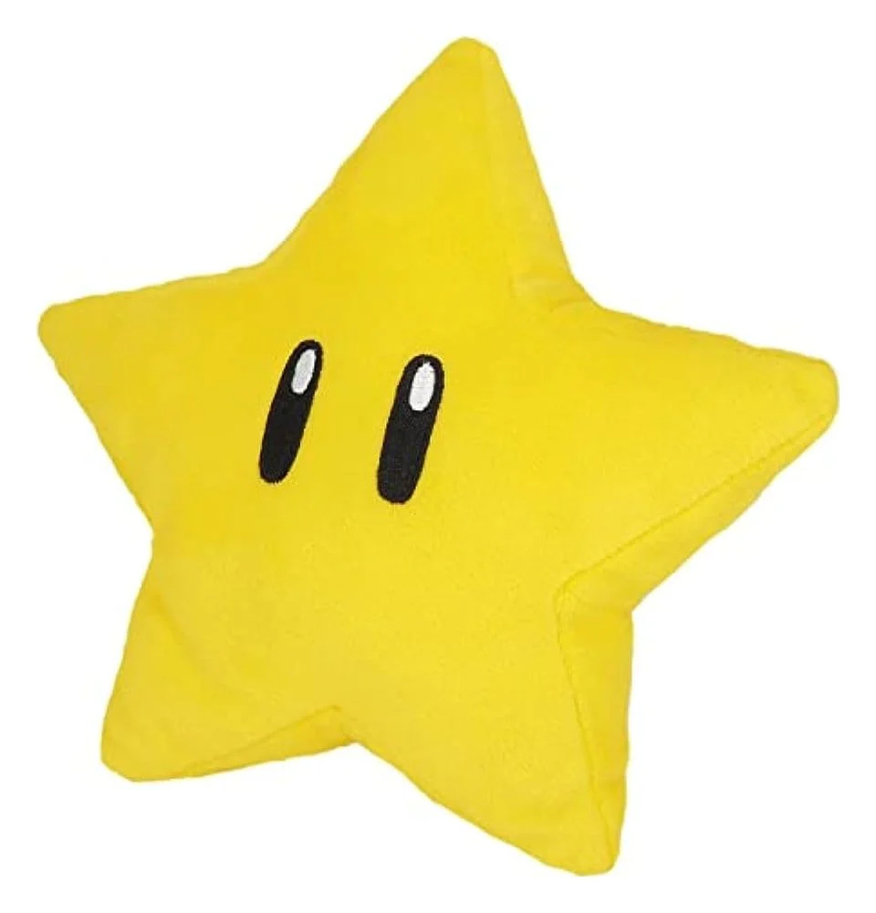 Super Mario Plüschfigur Super Stern