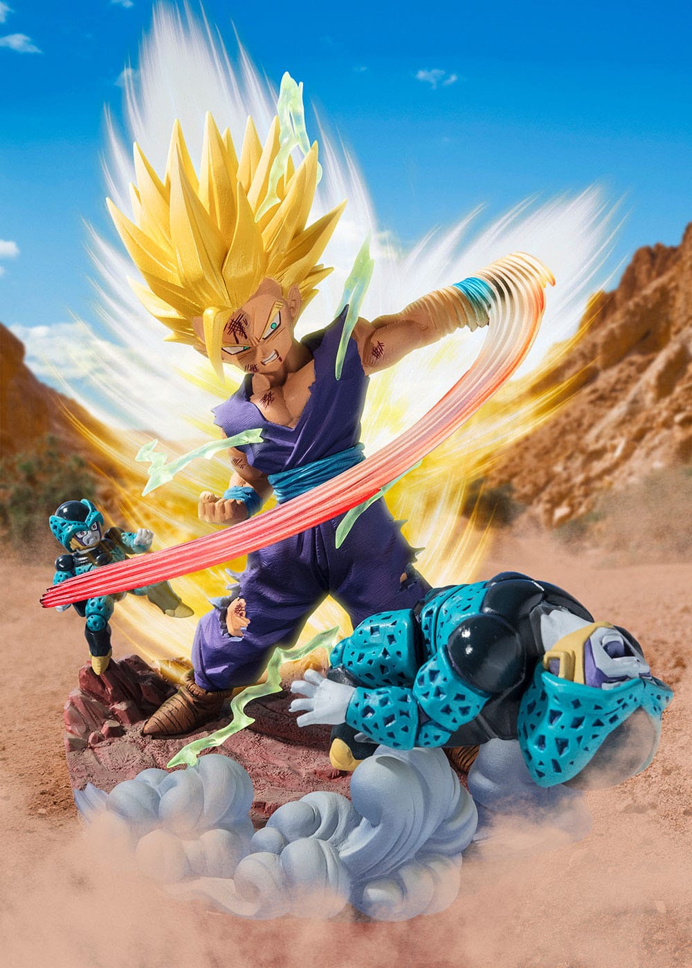 Super Saiyan 2 Son Gohan -Anger Exploding Into Power- Bandai Tamashii Nations - Image 2