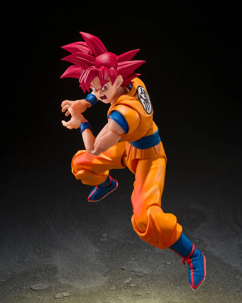Super Saiyan God Son Guko (God Aura) S.H.Figuarts Bandai Tamshii Nations - Image 3