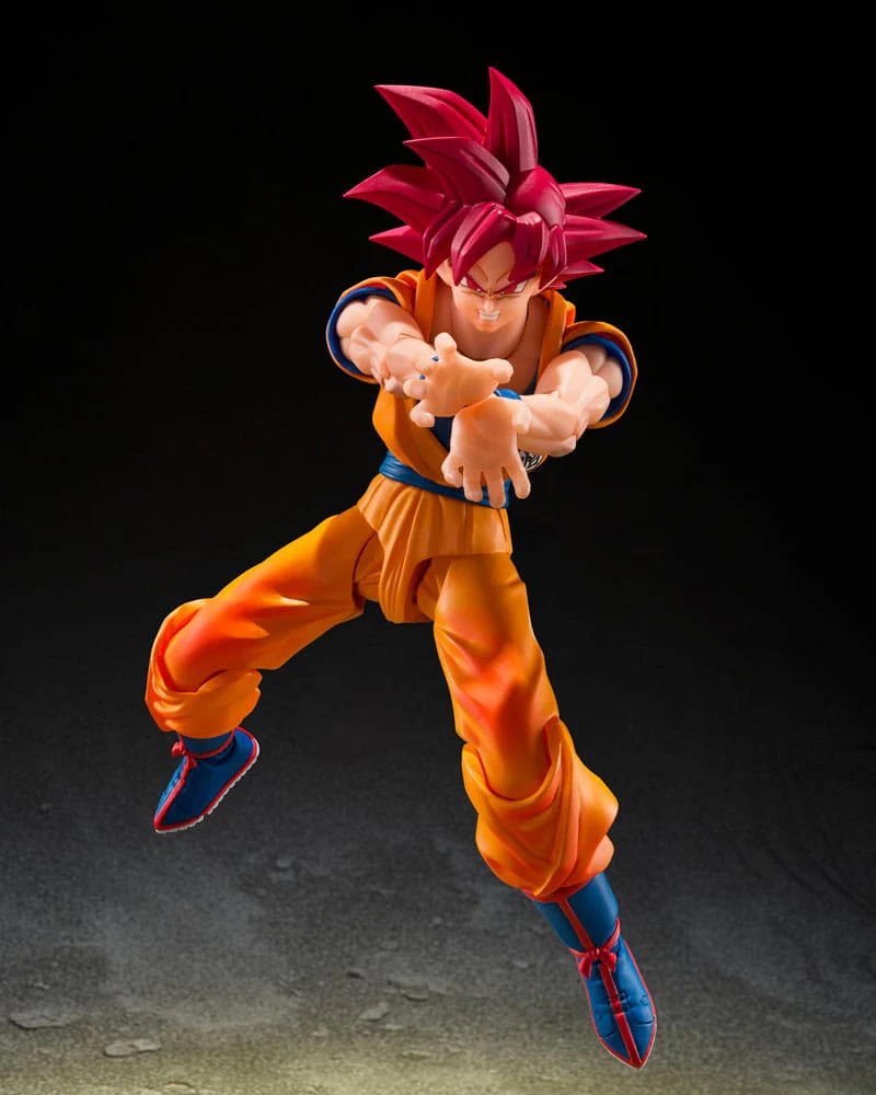 Super Saiyan God Son Guko (God Aura) S.H.Figuarts Bandai Tamshii Nations - Image 4