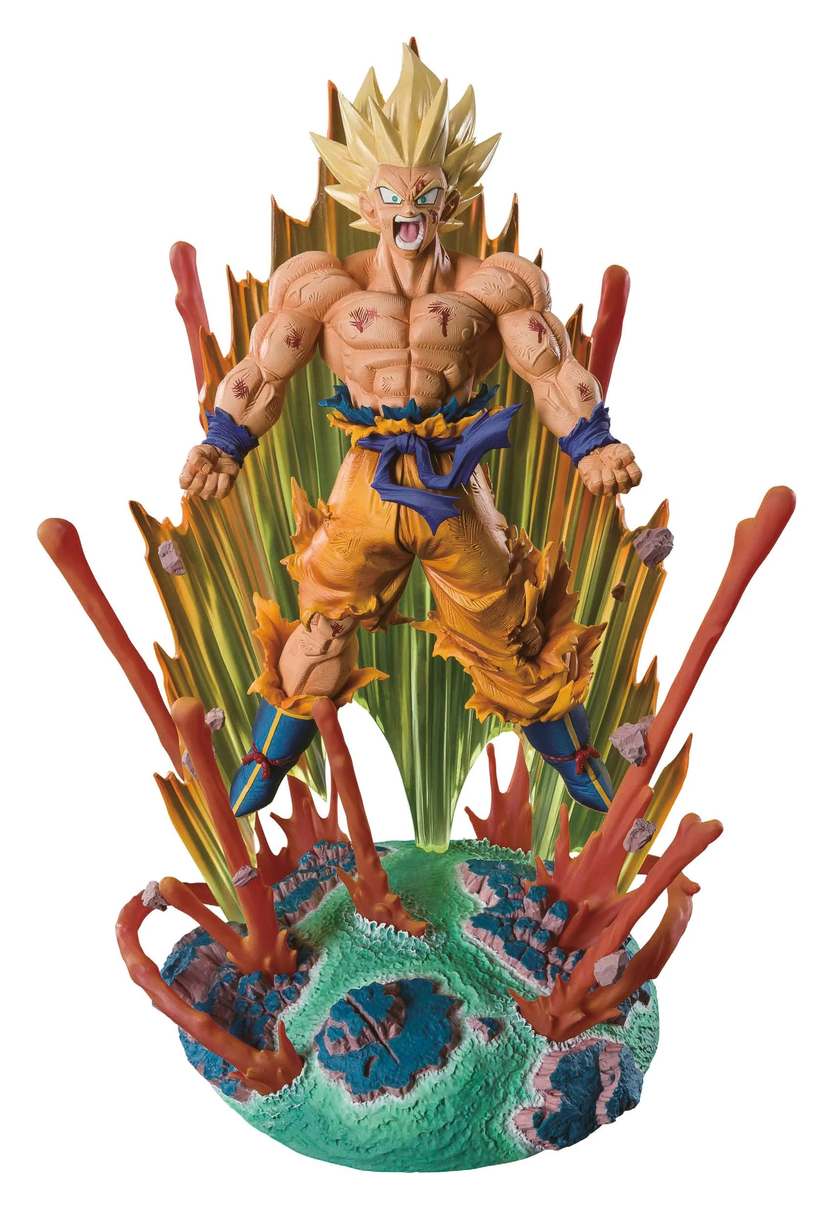 Super Saiyan Son Goku - Are You Talking About Krillin?!!!!! - FiguartsZERO PVC Statue (Extra Battle) / Dragon Ball Z - Image 6