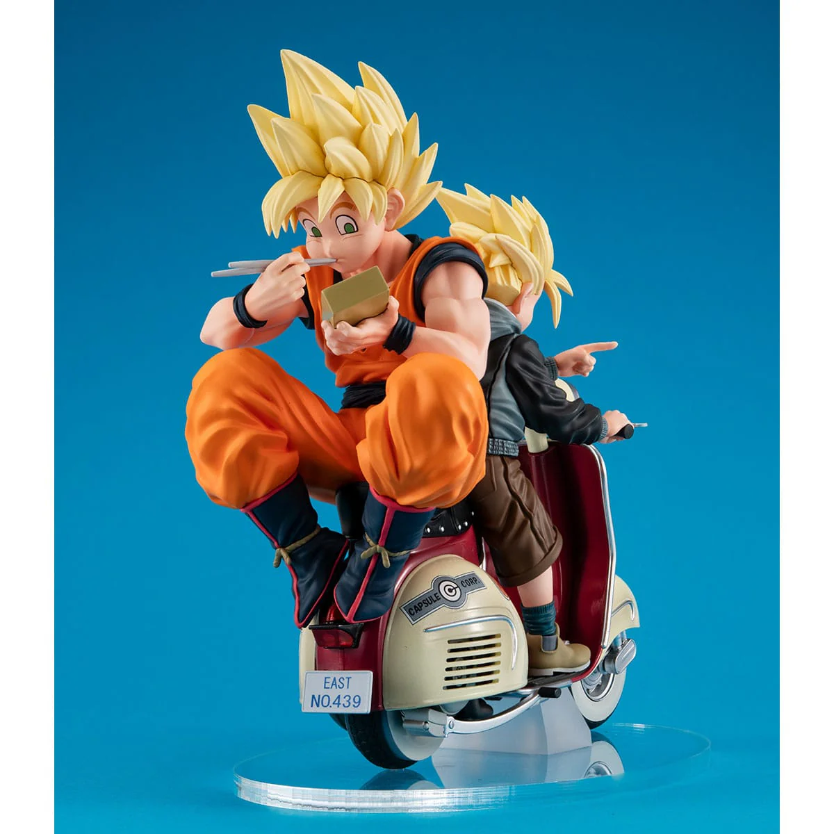 Super Saiyan Son Goku, Super Saiyan Son Gohan & Motorbike MegaHouse - Image 3