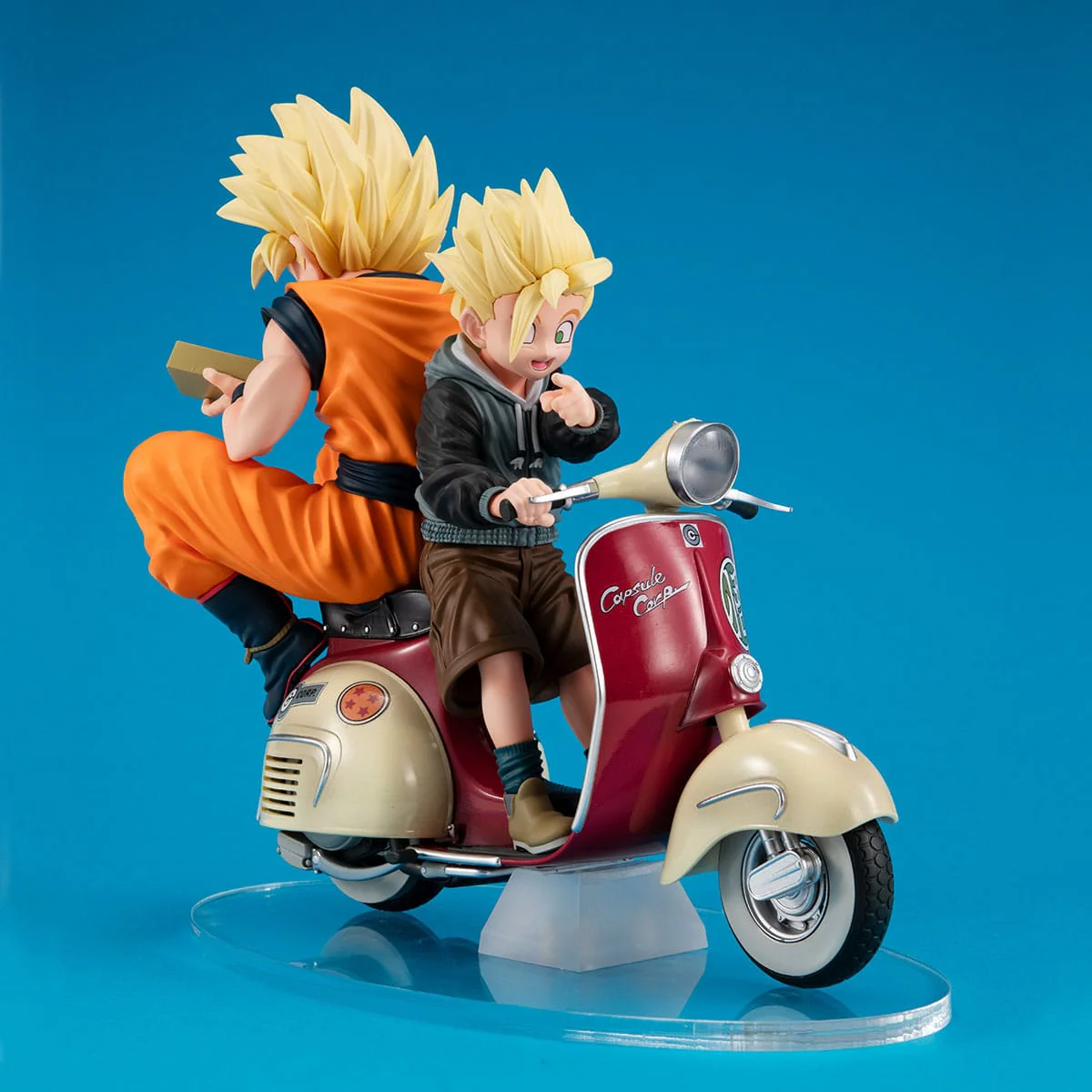 Super Saiyan Son Goku, Super Saiyan Son Gohan & Motorbike MegaHouse - Image 5