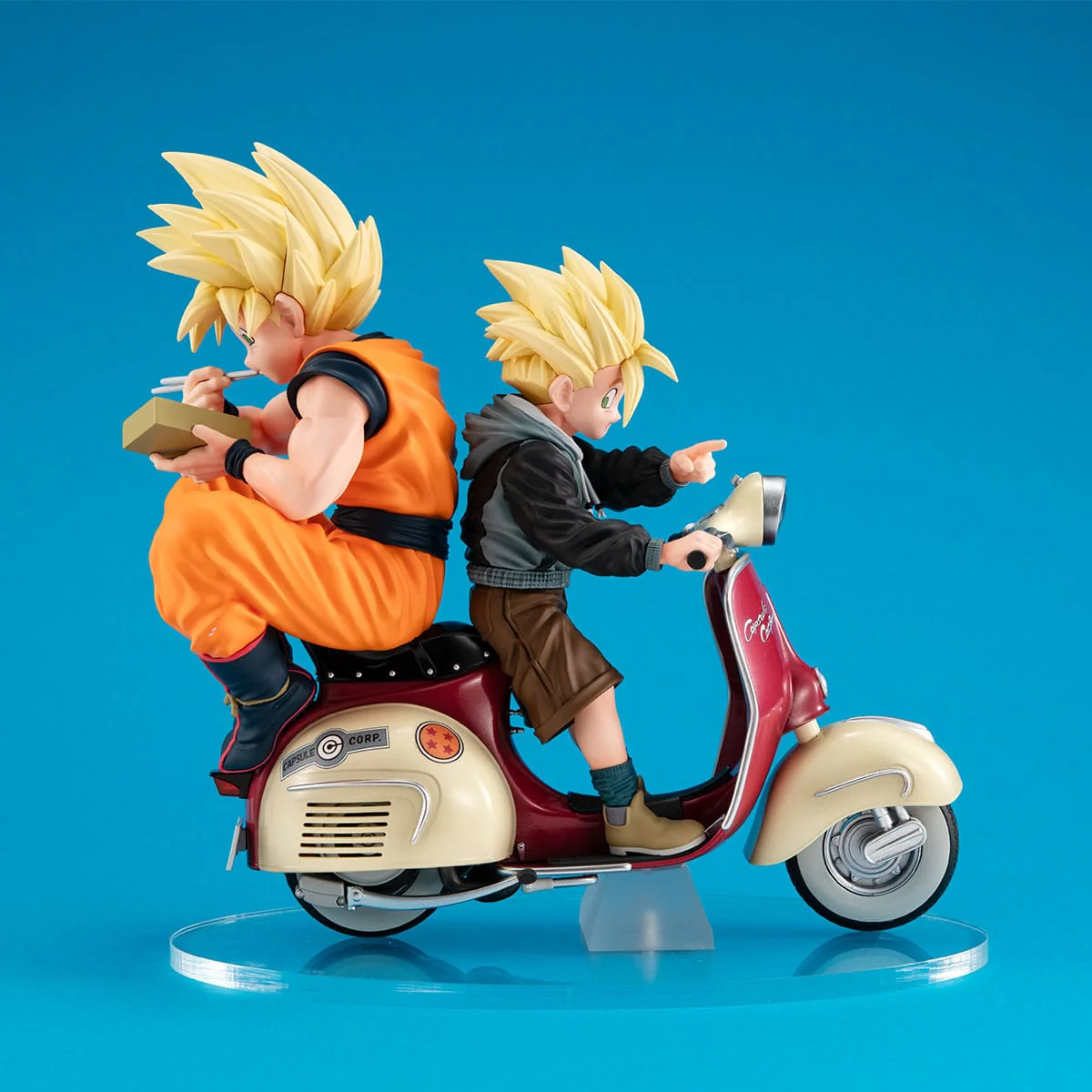 Super Saiyan Son Goku, Super Saiyan Son Gohan & Motorbike MegaHouse - Image 7