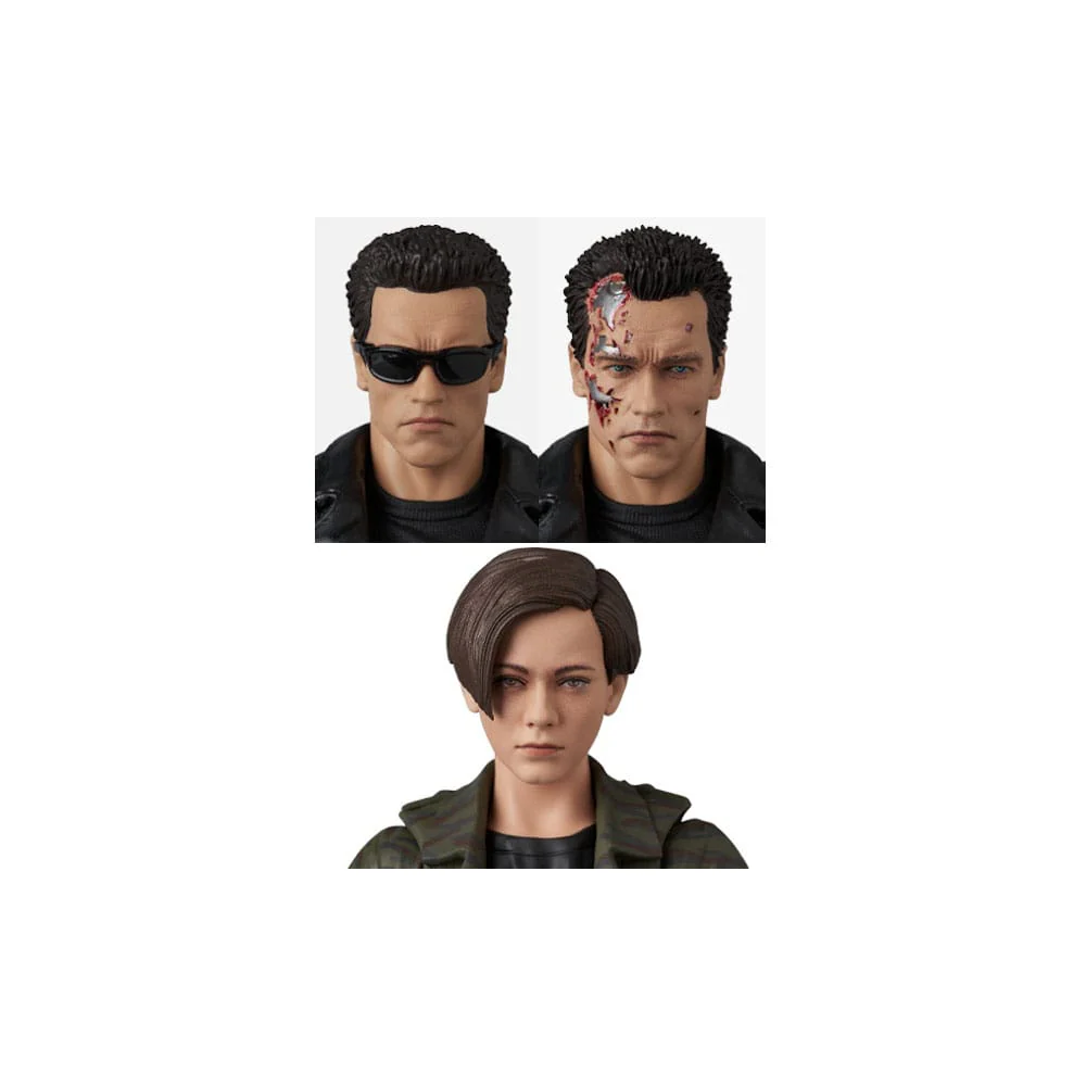 T-800 (T2 Ver.) & John Connor Terminator 2: Judgment Day Action Mafex Medicom - Image 13
